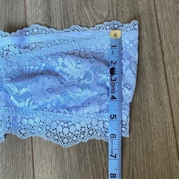 Free People Lacey Looks Bandeau In Blue Size Medium - Picture 7 of 15